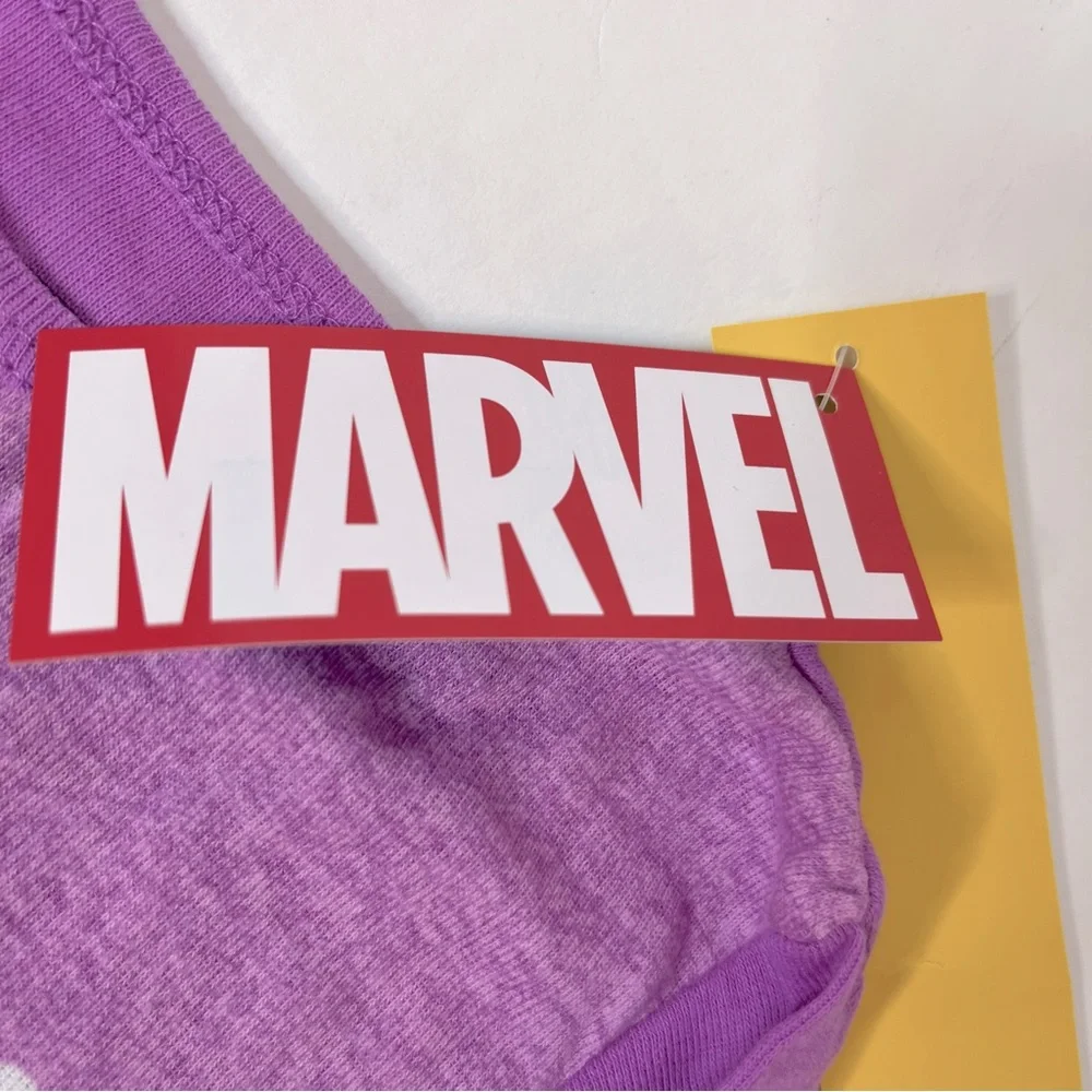 Marvel Black Panther Shuri Purple Wakanda Forever Snug Fit Pajama Set 4T New